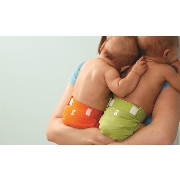 gPants Great Orange & Guppy Green