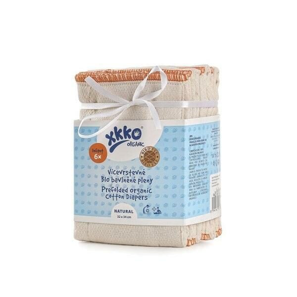 xkko Prefolds Birdseye Infant