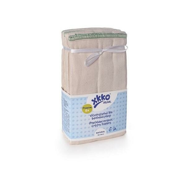 xkko Prefolds BioBaumwolle Premium