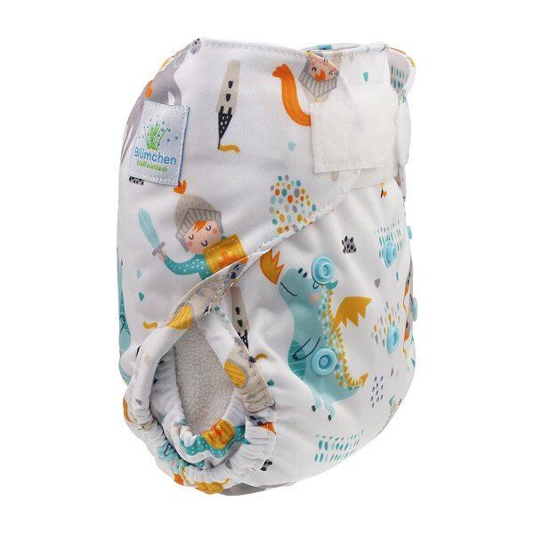 Blümchen Neugeborenenüberhose (3-6 kg)