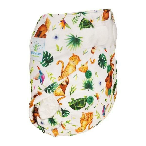 Blümchen 2in1 Überhose Gr. OS (3-16 kg)