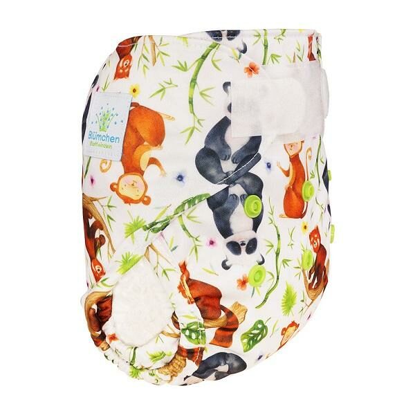 Blümchen Neugeborenenüberhose (3-6 kg)