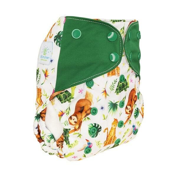 Blümchen Überhose OS (3,5-16 kg) Druck