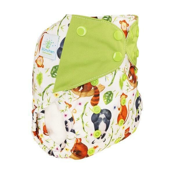 Blümchen Überhose OS (3,5-16 kg) Druck