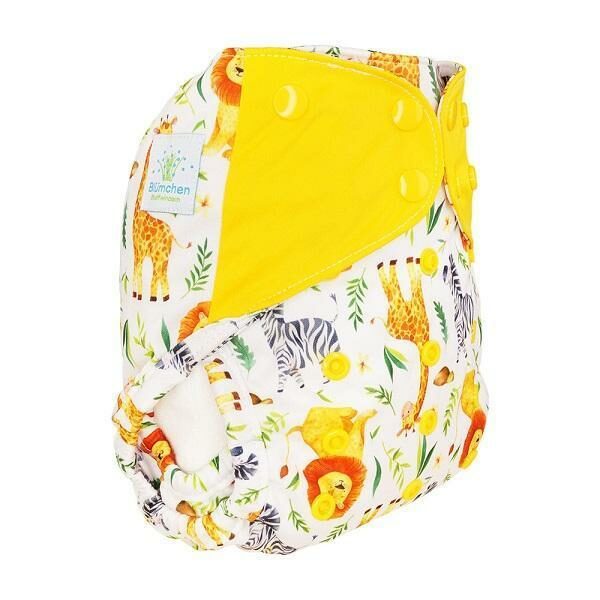 Blümchen Überhose OS (3,5-16 kg) Druck