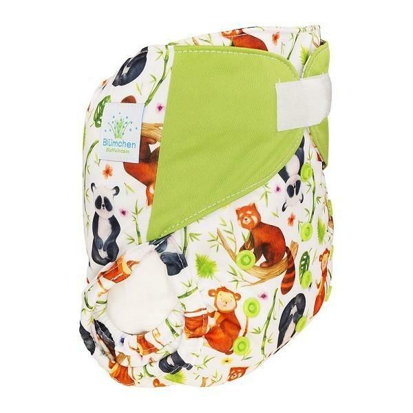 Blümchen Überhose OS (3,5-16 kg) Klett