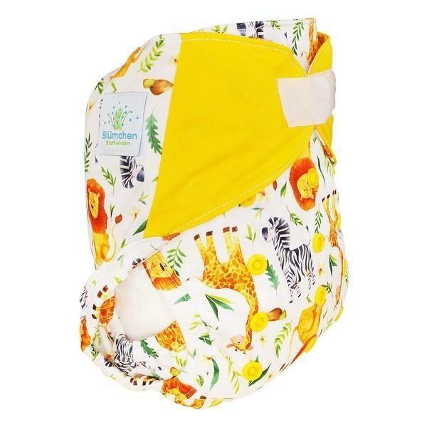 Blümchen Überhose OS (3,5-16 kg) Klett