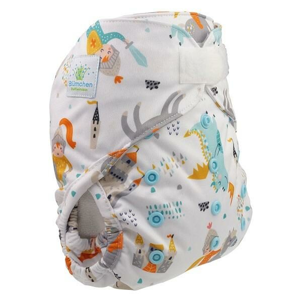 Blümchen Überhose OS (3,5-16 kg) Klett