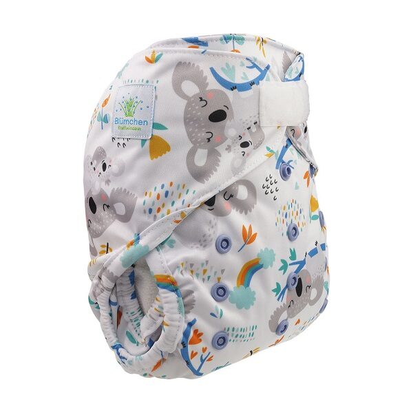 Blümchen Überhose OS (3,5-16 kg) Klett