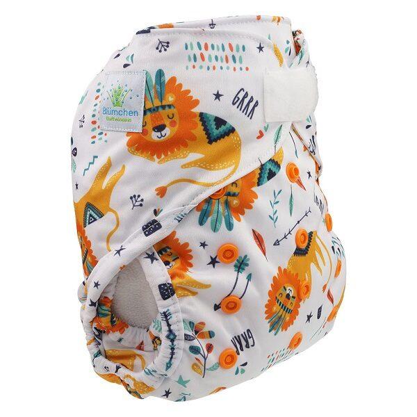 Blümchen Überhose OS (3,5-16 kg) Klett