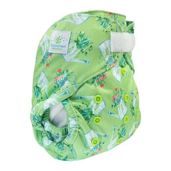 Blümchen Überhose OS (3,5-16 kg) Klett