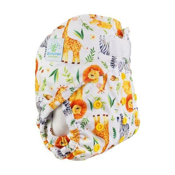 Blümchen 2in1 Überhose Gr. OS (3-16 kg)
