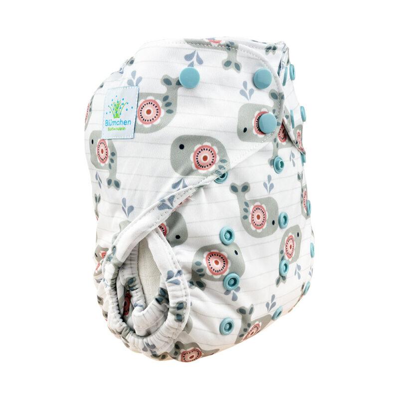 Blümchen 2in1 Überhose Gr. OS (3-16 kg)