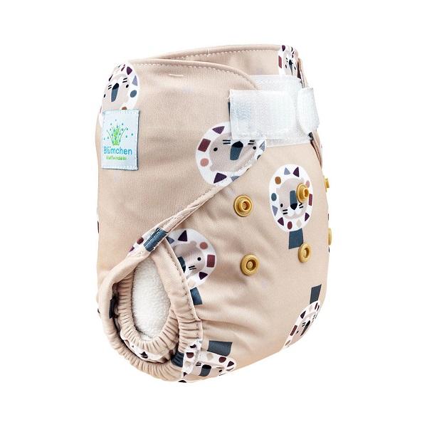 Blümchen Neugeborenenüberhose (3-6 kg)