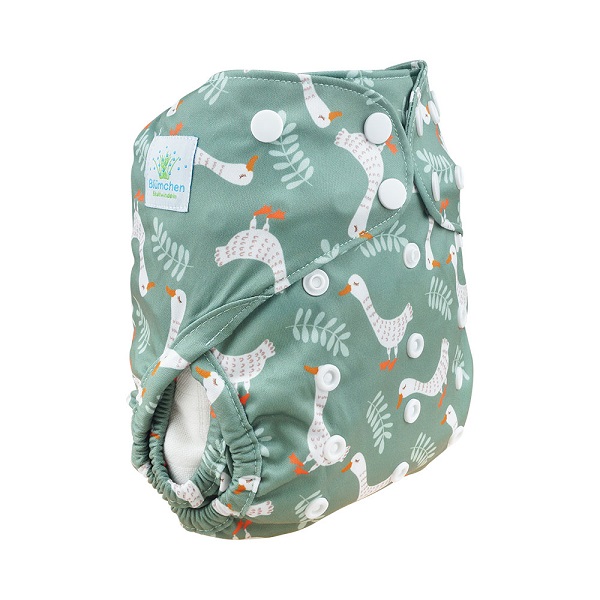 Blümchen Überhose OS (3,5-16 kg) Druck