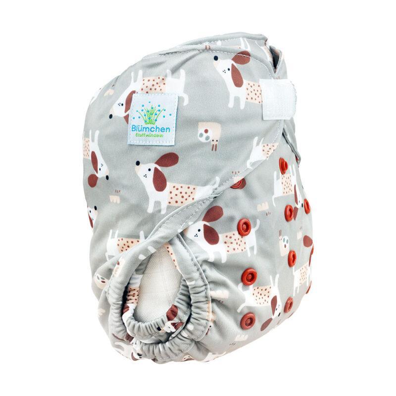 Blümchen 2in1 Überhose Gr. OS (3-16 kg)
