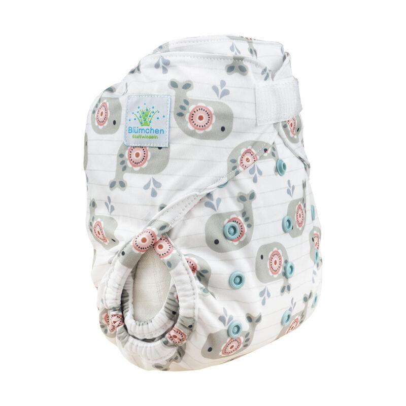 Blümchen Überhose OS (3,5-16 kg) Klett